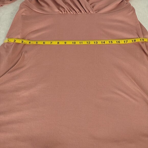 Mother Bee Maternity Dress In Mauve/Dusty Rose. Size XL (NWT) - Picture 7 of 11